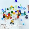 Xinhongo 600pcs Bicone Crystal Beads 3mm Crystal Glass Faceted Beads