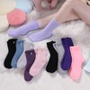 POEATEZO Womens Fuzzy Socks Warm Fluffy Socks Cozy Slipper Socks