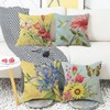wyooxoo Spring Summer Pillow Covers 20x20 Set of 4 Decorative
