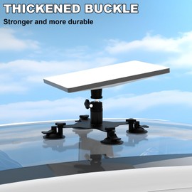 Baoyemes Portable Starlink Mini Sunroof Suction Mount - Heavy Duty Car Roof Holder for Starlink Mini with Ultra Strong Suction Cup, Secure & Adjustable Satellite Internet Antenna Mount for Vehicles