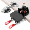 Adoles 35mm Concealed Door Hinge Jig， Accurate Locking Cabinet Hinge