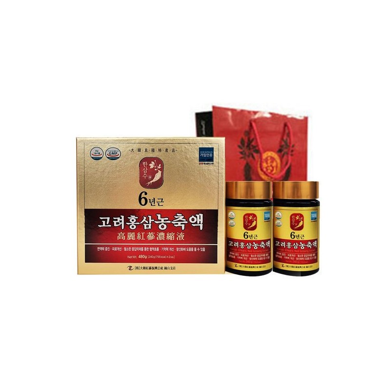 고품격선물세트 고려홍삼100프로홍삼정240g홍삼농축액 Premium Gift Set Korean Red Ginseng 100% Ginseng