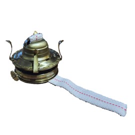 B&P Lamp® #2 Size Fruit jar to Oil Lamp Adapter w/Antique Finish