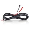 KASSupply 6V/12V Battery Connector Cable, 5 Feet Long, with Red
