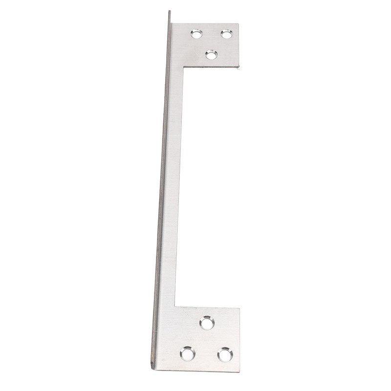 Door Latch Guard Plate, Outswing Door Security Protector, L Shaped