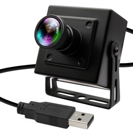 IFWATER 50FPS USB Camera Global Shutter High Speed Golf Swing USB Webcam with Wide Angle No Distortion Color Lens USB2.0 Plug and Play for Slow Motion Industrial Machine VR Robotic Vision