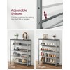 VASAGLE Shoe Rack for Entryway, 5-Tier Shoe Rack Organizer with