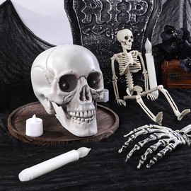XIMISHOP 2.15m x 10m Large Halloween Creepy Cloth，Black Halloween Spooky Creepy Fabric Gauze for Haunted House Halloween Party Entrance Doorways Outdoors Decorations