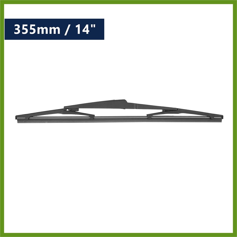 HOPESPANNER Car Rear Windshield Wiper Blade Arm Set for Jeep