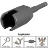 PAGOW Upgraded Large Slotted Hurricane Wingnut Driver - Wing Nut
