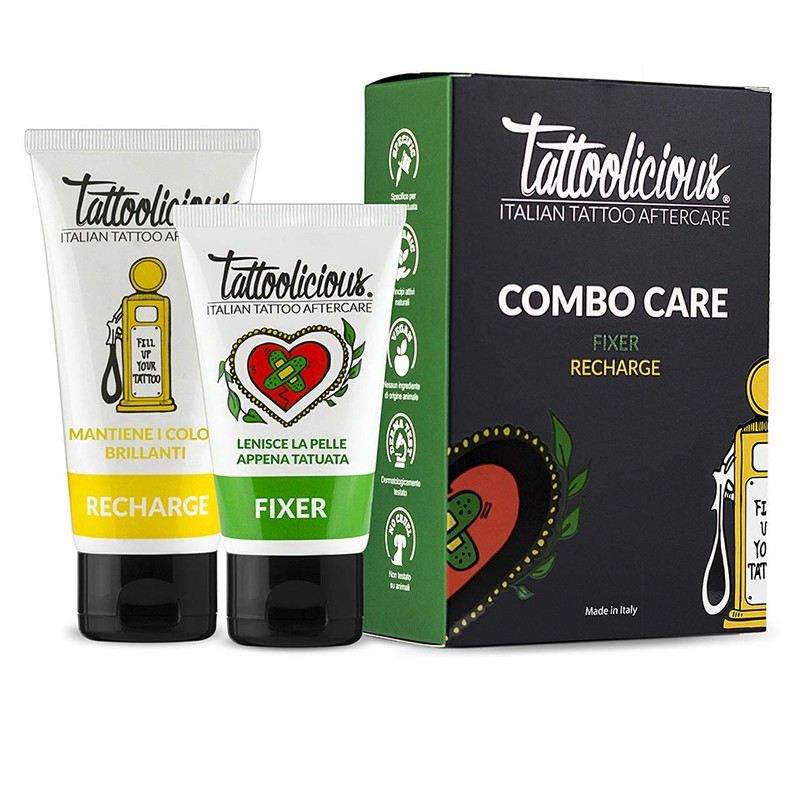Tattoolicious Combo After Care 75 ml + Revitalising Cream Soothing for