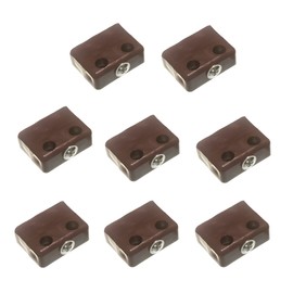 TERF® Heavy Duty Knockdown Fitting Brown Wood & Furniture Jointing Connector for Cupboard Kitchen Cabinet Wardrobe Bookcase Drawer and Multi Purpose use in Furniture - Pack of 8