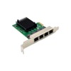 X-MEDIA XM-NA3840 PCI-E 4-Port Quad 10/100/1000Mbps Gigabit Ethernet PCI Express