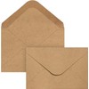 Packpal 50PACK 5x7 Envelopes for Invitations, Brown A7 Envelopes, Perfect