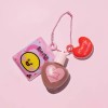 Merymond 메리몽드 미니하트 틴트 키링 기획세트 04#미니로즈우드 Merry Monde Mini Heart Tint Keyring Set 04#Mini Rosewood