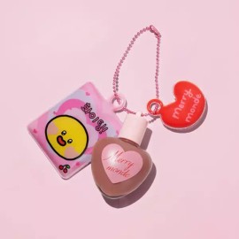 Merymond 메리몽드 미니하트 틴트 키링 기획세트 04#미니로즈우드 Merry Monde Mini Heart Tint Keyring Set 04#Mini Rosewood