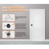 Keyless Entry Door Lock with Handle, Keypad Door Knob, Auto