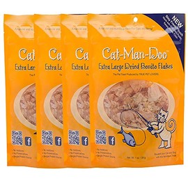 Cat-Man-Doo Bonito Flakes 1 Oz Bag- Pack of 4