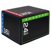 BalanceFrom 3-in-1 Foam Plyometric Jump Box for Home Gym with