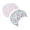 2Pcs Bassinet Sheet Polyester Cotton Breathable Elastic Bassinet Pad Mattress