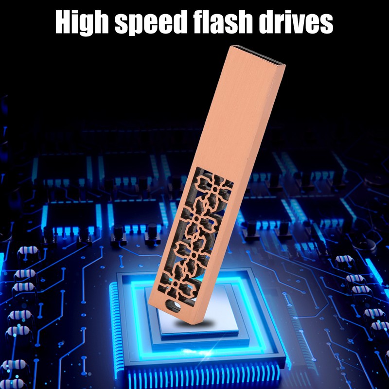 USB Flash Drive Thumb Metal 2.0 Portable Waterproof Metal Storage
