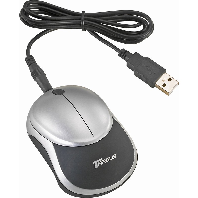Targus Rechargeable Stow-N-Go Wireless Optical Mouse (AMW07US)