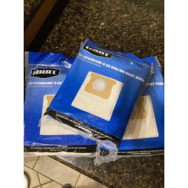 HART Lot of 9 HART 6-16 Gallon Standard Vacuum Dust Bags VDBM 3701 for SHOP-VAC New
