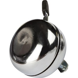 Maxi Universal Fahrradklingel Stahl verchromt Durchmesser 6,8