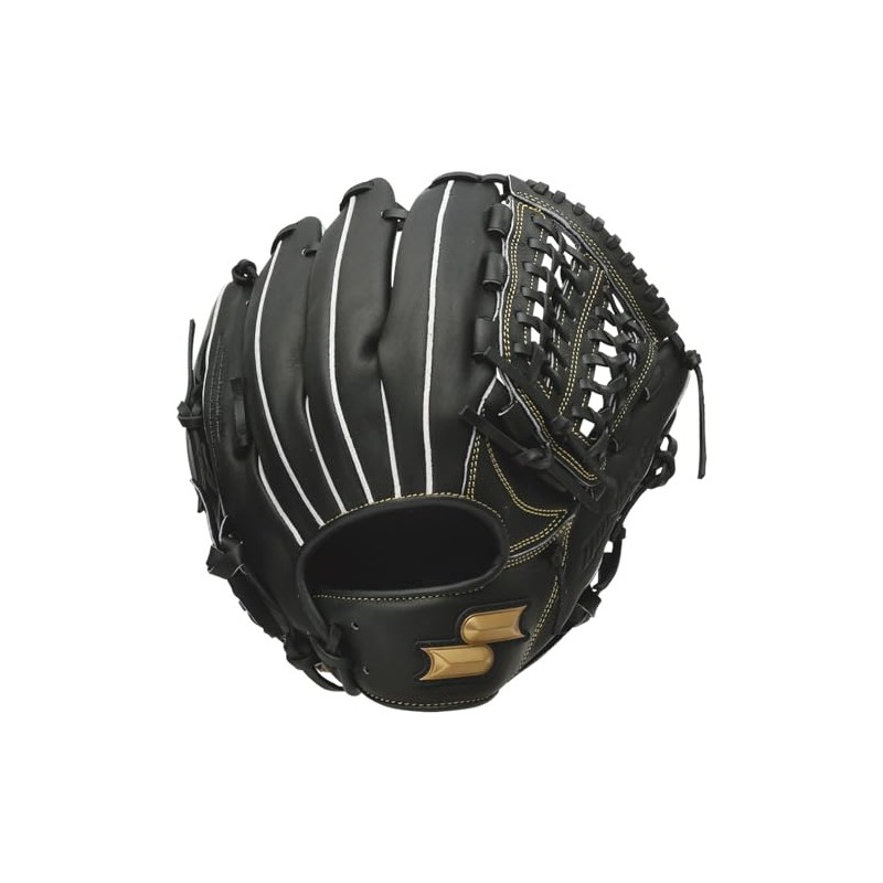 SSK WNG15024-90 Soft Glove All-round Baseball Gloves (Black/FF/Men's)