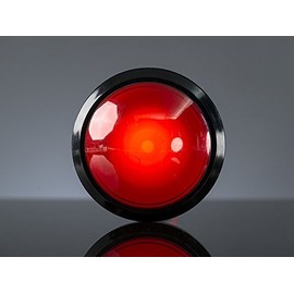 Adafruit Massive Arcade Button with LED – 100 mm Red