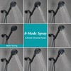 GwernKB Handheld Shower Head with On Off Switch,8-mode High Pressure