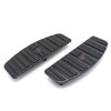 HTTMT- Black Skull Rider Footboard Insert Kit Traditional D Compatible