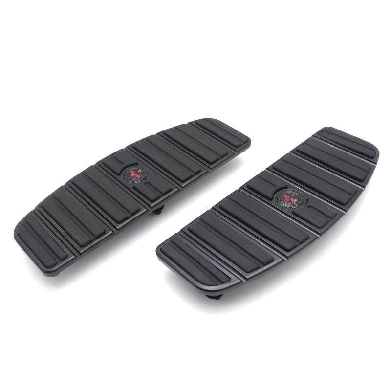 HTTMT- Black Skull Rider Footboard Insert Kit Traditional D Compatible