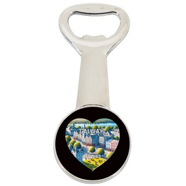 Galway Ireland Travel Souvenir Destination Magnetic Bottle Opener 4-Pack