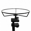 10" Bird Bath/Birdseed Feeding Tray with 3" Clamp Railing/Fence Mount
