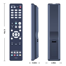 ZWP RC-1217 Replacement Remote Control fit for Denon AV Receiver AVR-S730H AVR-X1400H AVRS730H AVRX1400H AVR-S740H AVRS740H AVR-S750H AVRS750H AVR-X1500H AVRX1500H AVR-X1600H AVRX1600H 30701024500AD