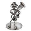 STEEMO Screw Man Musician Tuba, Gift Metal Decoration, 12 x