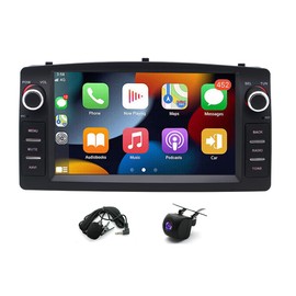 Bobuluo Android 13 Car Stereo Radio Compatible for Corolla 2000-2006, 4+64GB 7 inch Capacitive Touch Screen with Wireless Carplay Android Auto Backup Camera Mirror Link GPS SWC WiFi FM