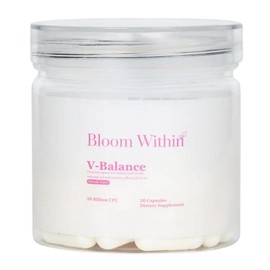 V-Balance Daily Vaginal Probiotic for Women – Feminine Health, pH Support & Yeast Balance - Specification: 30 day supply