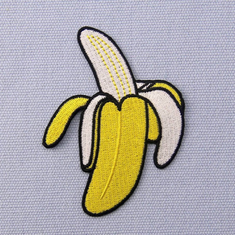 Banana Patch Embroidered Applique Iron On Sew On Emblem