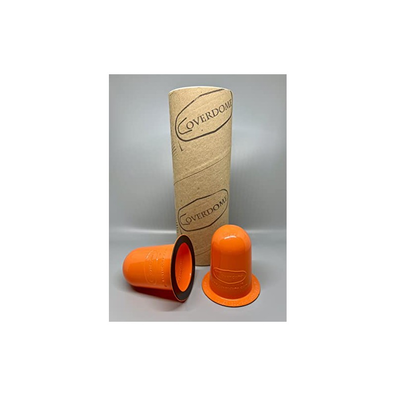 Coverdome with Magnet 25/Pack Orange