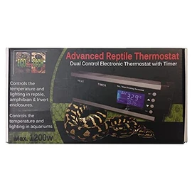 Eco Tech Advance Reptile Dual Control Electronic Thermostat with Timer ATC-300