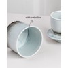 HOME DECOR Ceramic Butter Crock, French Butter Crock for Counter,