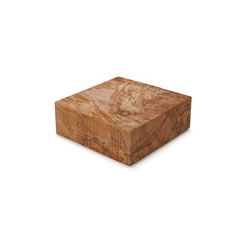 Woodcraft Figured Maple 2-1/2" x 8" x 8" 1-Piece
