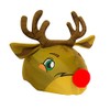 Rudolph Reindeer Helmet Cover for Snowboard or Cycling - Improved