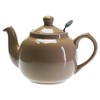London Pottery(ロンドンポタリー) Farmhouse Teapot for 2 Cups Taupe 580171