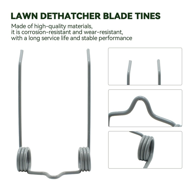 CADOAHJ 46761 Dethatcher Tines Replacement, Fit for Agri-Fab Craftsman De-Thatcher,