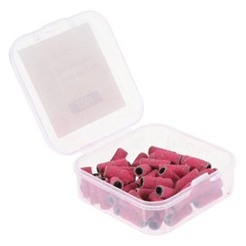 HONMEET 50pcs Nail Sanding Bands Small Nail Sanding Rings for Manicure Acrylic