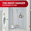 Command Broom and Mop Grippers, 2 Hangers and 4 Command