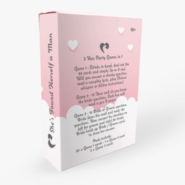 Hen Party Games - She's Found Herself a Man Game Cards - Ultimate Hen Night Party Game **3 Games in 1**